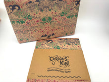 Load image into Gallery viewer, Christmas Dragons Recycled Kraft Wrapping Paper