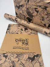 Load image into Gallery viewer, British Birds - Recycled Kraft Wrapping Paper