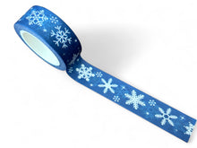 Load image into Gallery viewer, Christmas Snowflake Washi Tape (15mm x 10m)