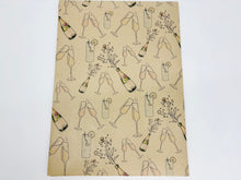 Load image into Gallery viewer, Celebration Drinks - Recycled Kraft Wrapping Paper