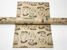 Load image into Gallery viewer, Besties before Testes - Recycled Kraft Wrapping Paper