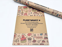 Load image into Gallery viewer, In the Garden - Recycled Kraft Wrapping Paper