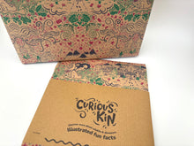 Load image into Gallery viewer, Christmas Dragons Recycled Kraft Wrapping Paper