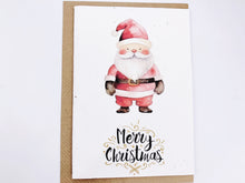 Load image into Gallery viewer, Father Christmas - Plantable Christmas Seed Card