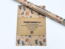 Load image into Gallery viewer, Fishing - Recycled Kraft Wrapping Paper
