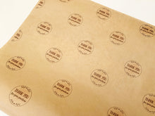 Load image into Gallery viewer, Thank you - Printed Business Packaging Kraft Paper