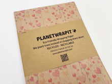 Load image into Gallery viewer, Heart Vine - Recycled Kraft Wrapping Paper