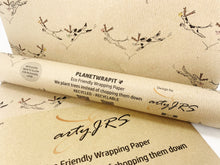 Load image into Gallery viewer, Christmas Reindeer Dogs Gift Wrap - Recycled Kraft Wrapping Paper
