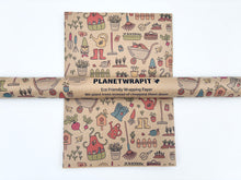 Load image into Gallery viewer, In the Garden - Recycled Kraft Wrapping Paper