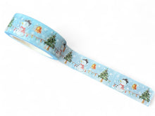 Load image into Gallery viewer, Snowman Washi Tape (15mm x 10m)