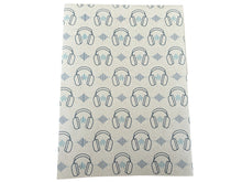 Load image into Gallery viewer, Headphones - Recycled Kraft Wrapping Paper
