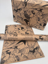 Load image into Gallery viewer, British Birds - Recycled Kraft Wrapping Paper