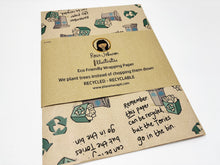 Load image into Gallery viewer, Tories Get in the Bin - Recycled Kraft Wrapping Paper