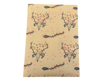 Load image into Gallery viewer, Christmas Broomstick - Recycled Kraft Wrapping Paper