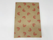 Load image into Gallery viewer, Love Hearts - Recycled Kraft Paper