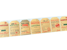 Load image into Gallery viewer, Santa Special Delivery Christmas Tags Sticker Roll (200 pcs)