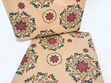 Load image into Gallery viewer, Welsh Nadolig Llawen Gift Wrap - Recycled Kraft Wrapping Paper