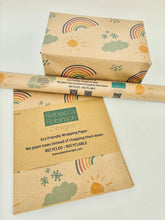 Load image into Gallery viewer, Happy Weather - Recycled Kraft Wrapping Paper