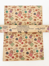 Load image into Gallery viewer, Chocolate - Recycled Kraft Wrapping Paper