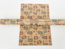 Load image into Gallery viewer, Camera - Recycled Kraft Wrapping Paper