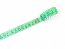 Load image into Gallery viewer, Christmas Tree Washi Tape (15mm x 10m)