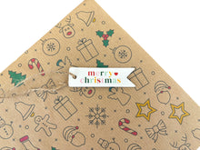 Load image into Gallery viewer, Colourful Christmas Mini Gift Tags - Pack of 10