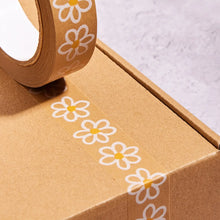Load image into Gallery viewer, Daisy Tape (24mm x 50m) - Biodegradable Parcel Tape