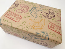 Load image into Gallery viewer, Gamer - Recycled Kraft Wrapping Paper