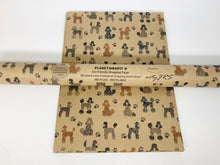 Load image into Gallery viewer, Poodles - Recycled Kraft Wrapping Paper