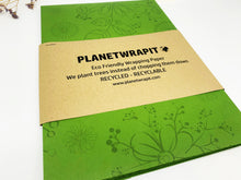 Load image into Gallery viewer, Enchanted Garden Recycled Kraft Wrapping Paper