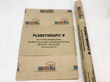 Load image into Gallery viewer, Trains - Recycled Kraft Wrapping Paper