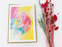 Load image into Gallery viewer, Bright Birthday Card - 100% Recycled