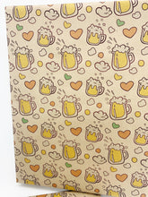 Load image into Gallery viewer, Let's have a Beer - Recycled Kraft Wrapping Paper