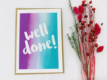Load image into Gallery viewer, Well Done Occasion Card - 100% Recycled