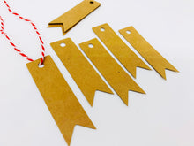 Load image into Gallery viewer, Mini Kraft Gift Tags - Pack of 10