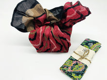 Load image into Gallery viewer, Reusable Fabric Gift Wrap - Reclaimed and Fair Trade