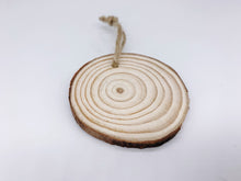 Load image into Gallery viewer, Natural Wooden Disc Slice