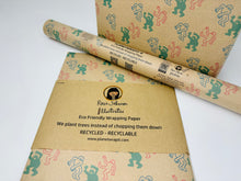 Load image into Gallery viewer, Party People - Recycled Kraft Wrapping Paper
