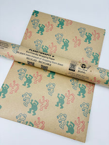 Party People - Recycled Kraft Wrapping Paper