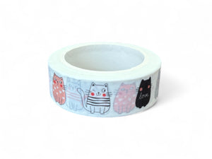 Cat Washi Tape (15mm x 10m)