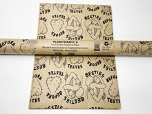 Load image into Gallery viewer, Besties before Testes - Recycled Kraft Wrapping Paper
