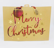 Load image into Gallery viewer, Merry Christmas Gift Bag Large
