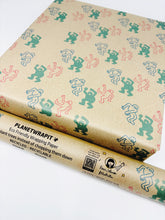 Load image into Gallery viewer, Party People - Recycled Kraft Wrapping Paper
