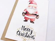 Load image into Gallery viewer, Father Christmas - Plantable Christmas Seed Card
