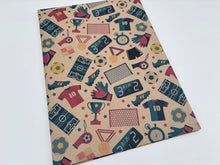 Load image into Gallery viewer, Football Fan - Recycled Kraft Wrapping Paper
