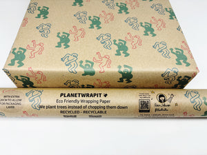 Party People - Recycled Kraft Wrapping Paper