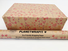 Load image into Gallery viewer, Heart Vine - Recycled Kraft Wrapping Paper
