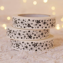 Load image into Gallery viewer, Star Tape White (24mm x 50m) - Biodegradable Parcel Tape
