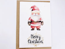 Load image into Gallery viewer, Father Christmas - Plantable Christmas Seed Card

