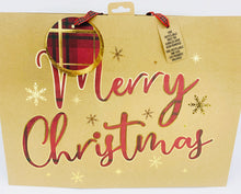 Load image into Gallery viewer, Merry Christmas Gift Bag Large
